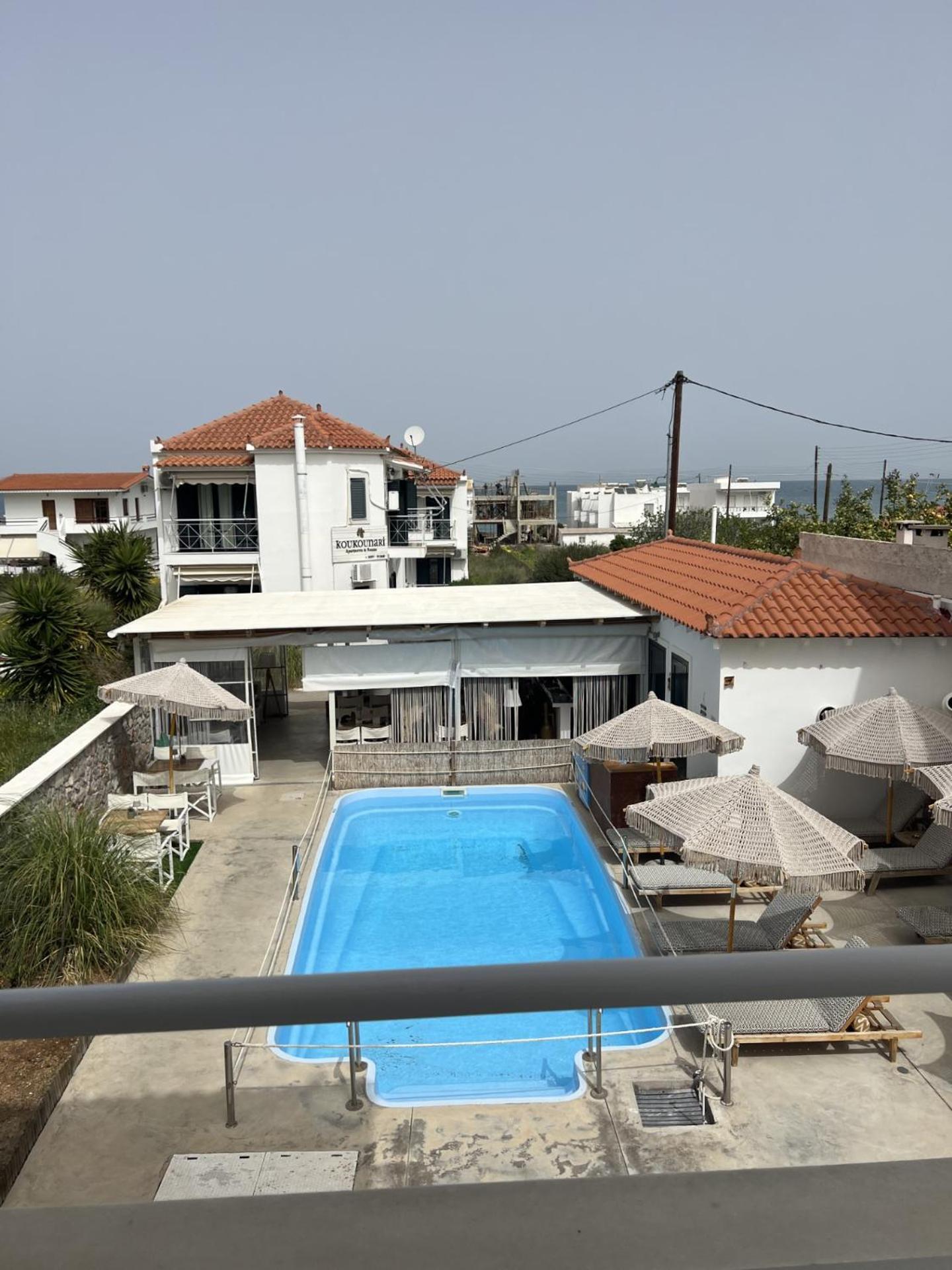 Koukounari Agistri Skala  Bagian luar foto
